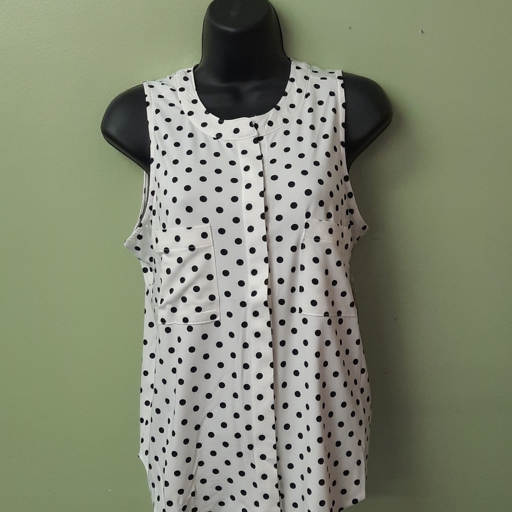 Polkadot blouse